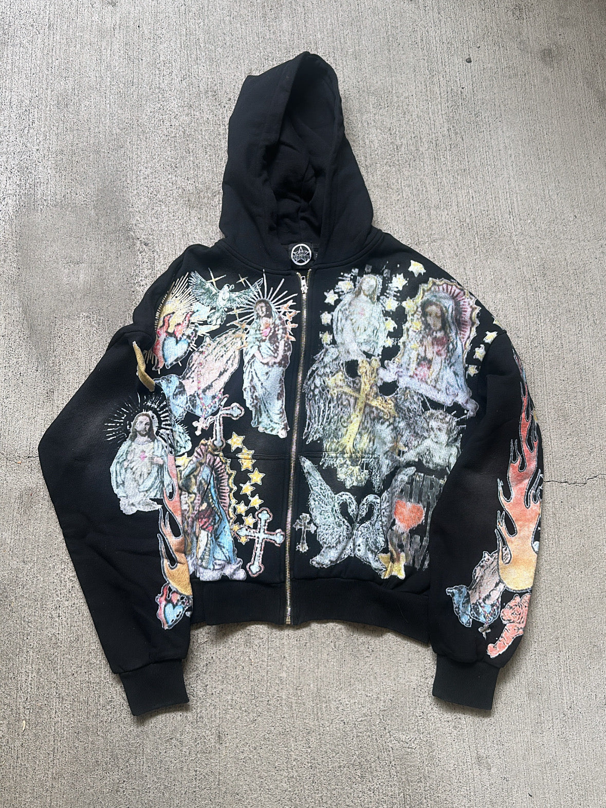 (PRE ORDER) Girls heart my swag zip up