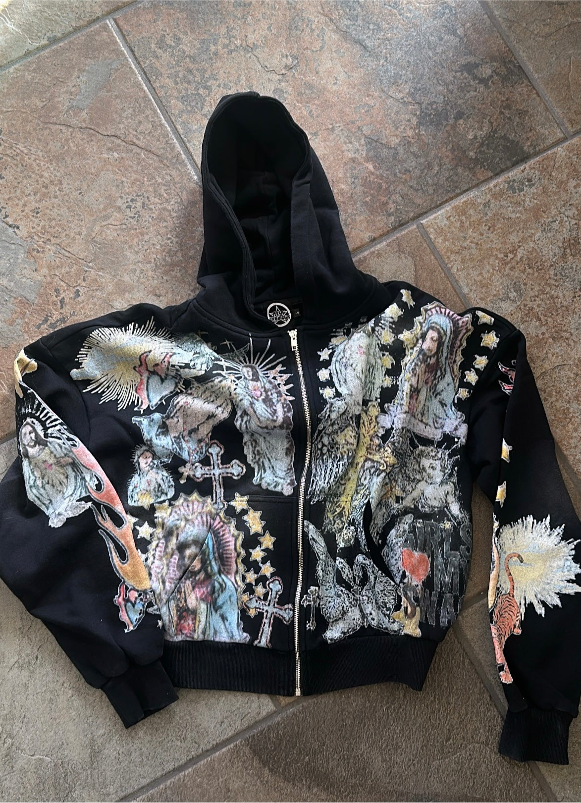 Girls heart my swag zip up